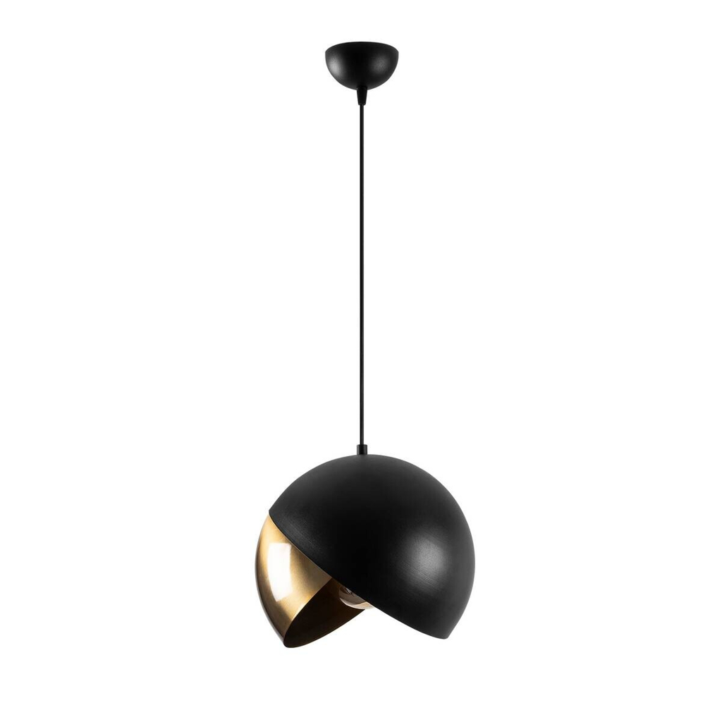 Opviq Pendelleuchte Pacman-2633 schwarz B/H/T/L/D: ca. 30x28x30x30x30 cm E27 1 Brennstellen
