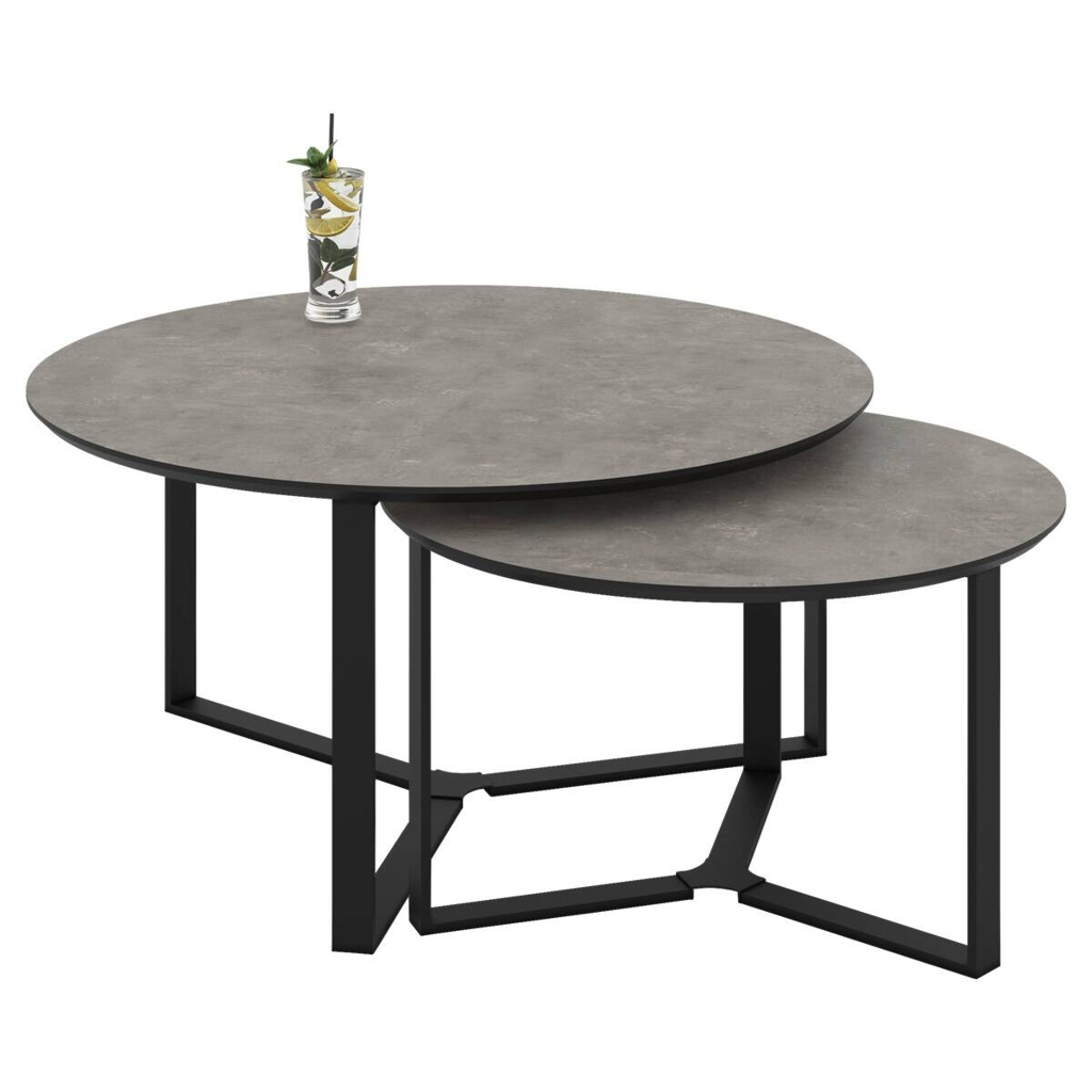 Couchtisch Massa stone B/H: ca. 80x45 cm