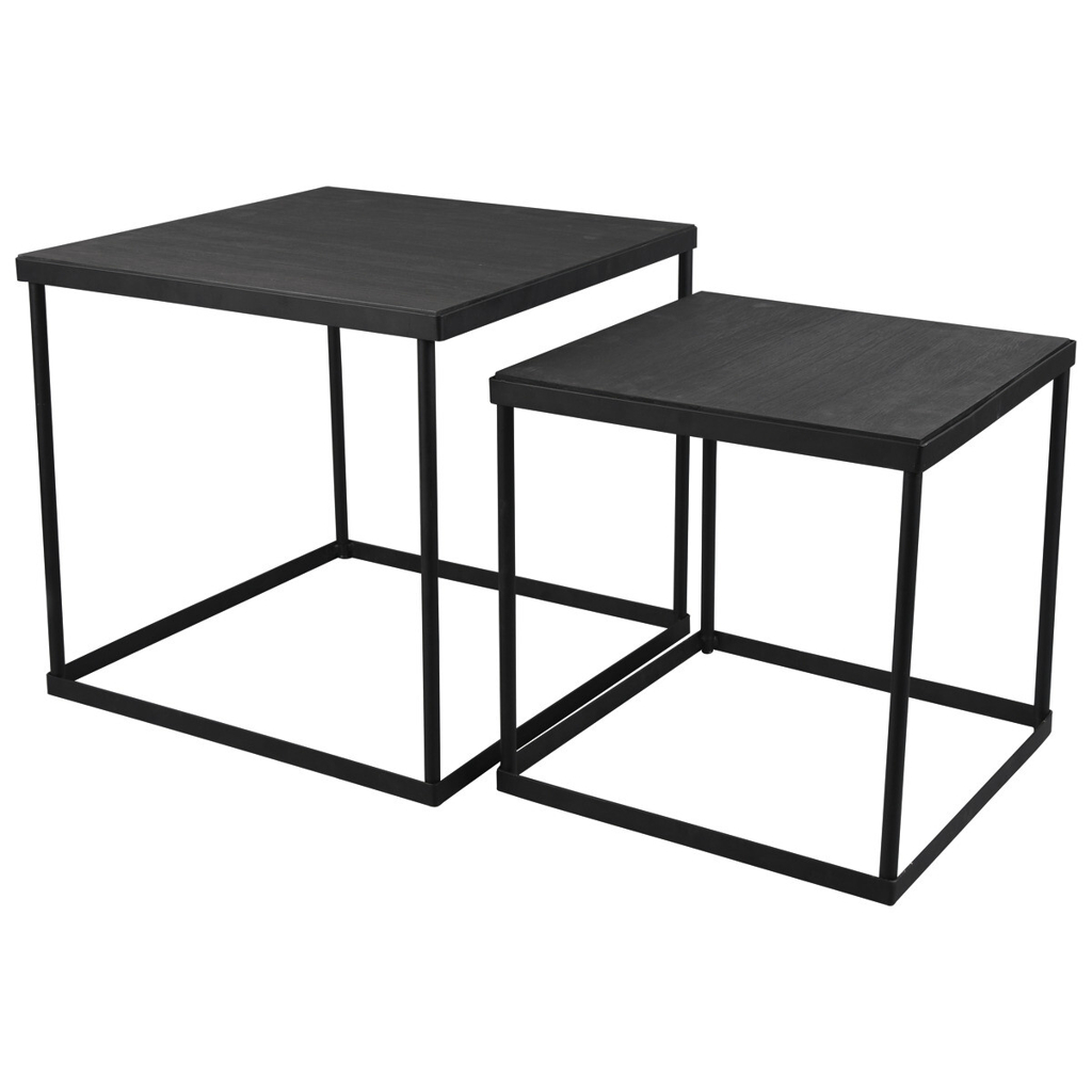 Beistelltisch Nele schwarz B/H/T: ca. 40x40x40 cm