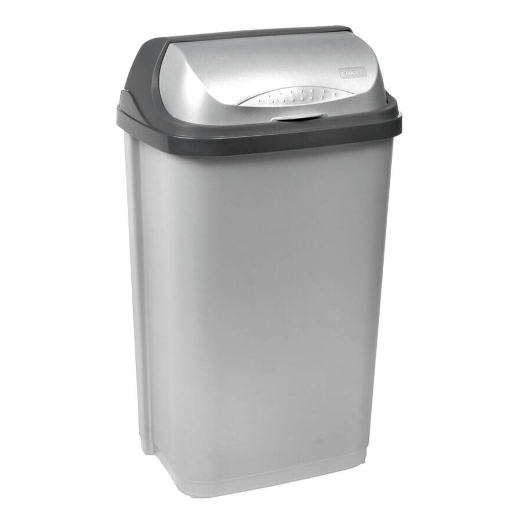 keeeper Abfalleimer silber