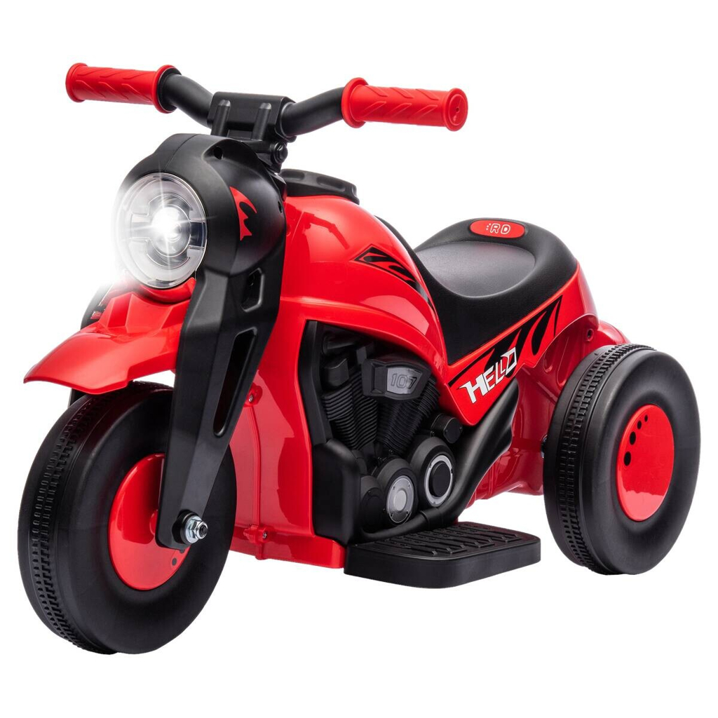 AIYAPLAY Elektromotorrad rot B/H/L: ca. 36x43,5x80 cm