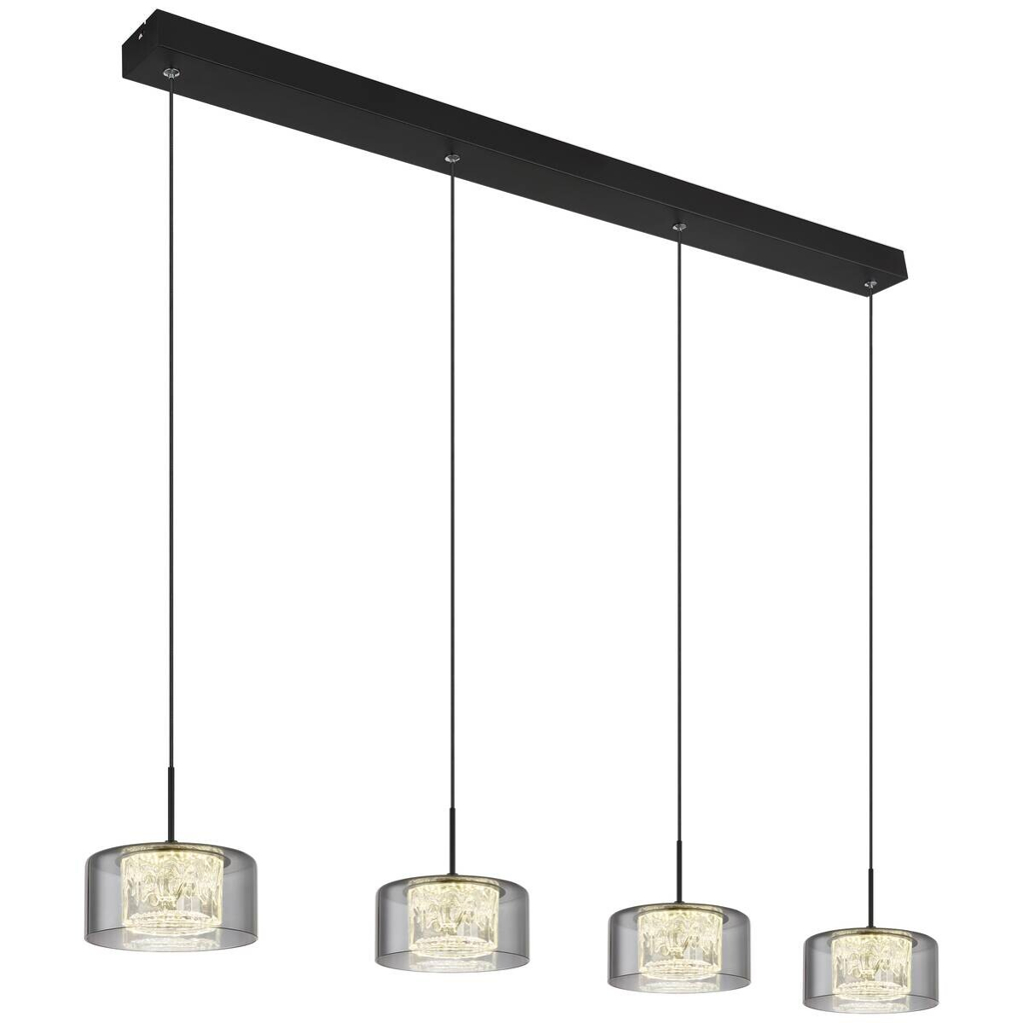 LED-Pendelleuchte B/H/L: ca. 15x150x105 cm