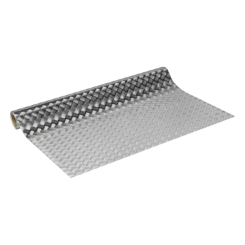 d-c-fix Dekofolie Riffelblech silber B/L: ca. 45x150 cm