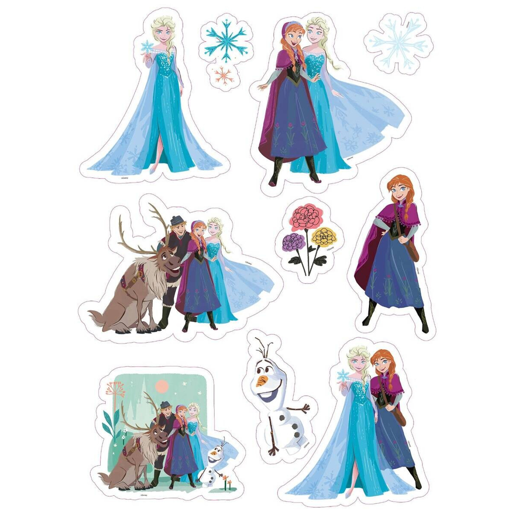 Wandsticker Frozen B/L: ca. 50x70 cm