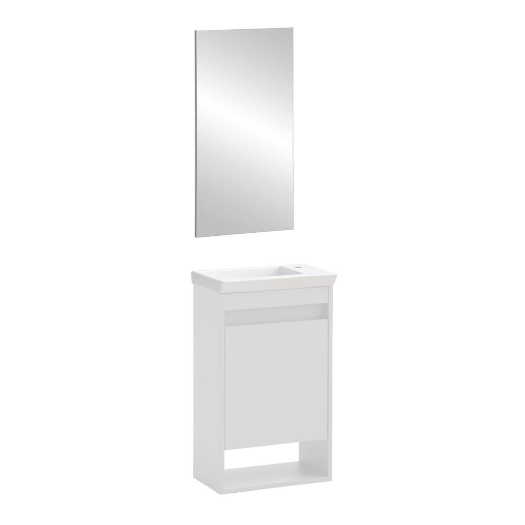Badezimmer-Set Avio weiß