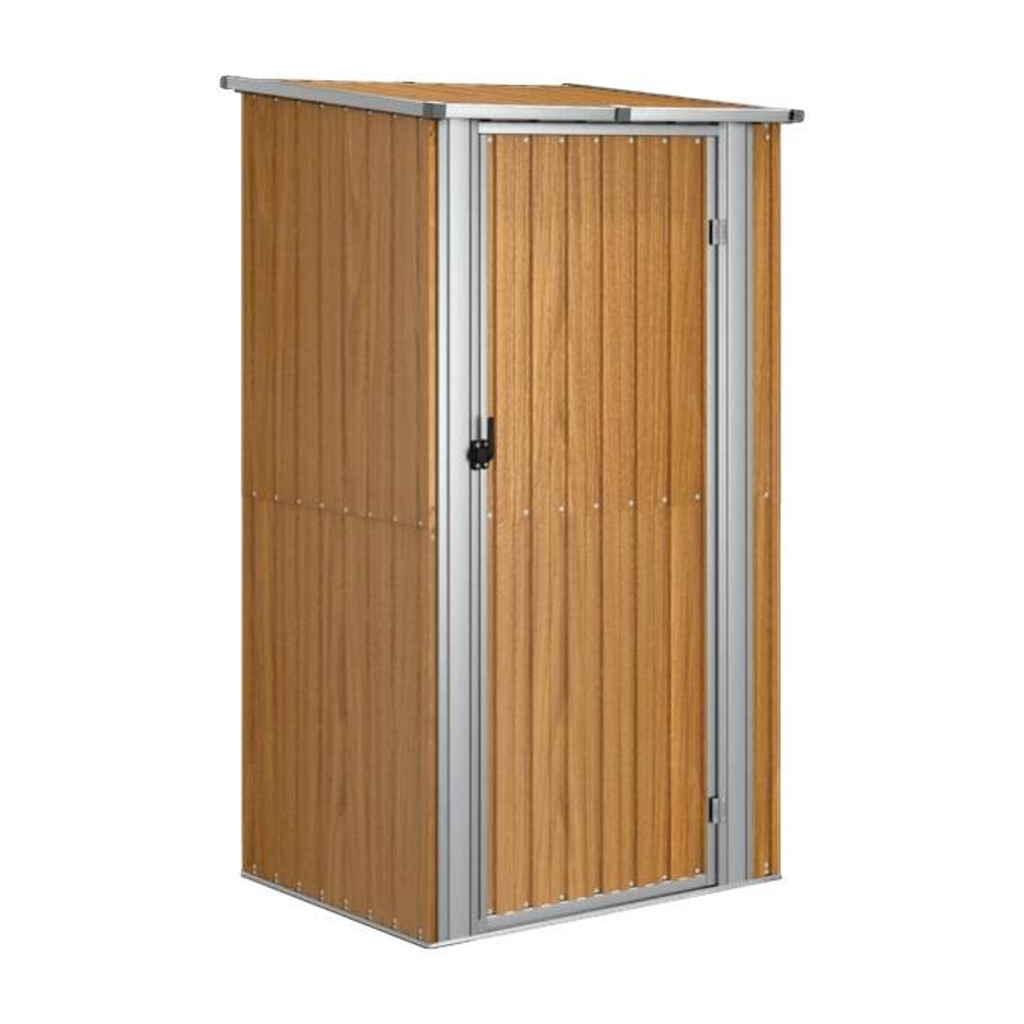 vidaXL Gartenhaus braun B/H/T: ca. 118,5x209,5x97 cm