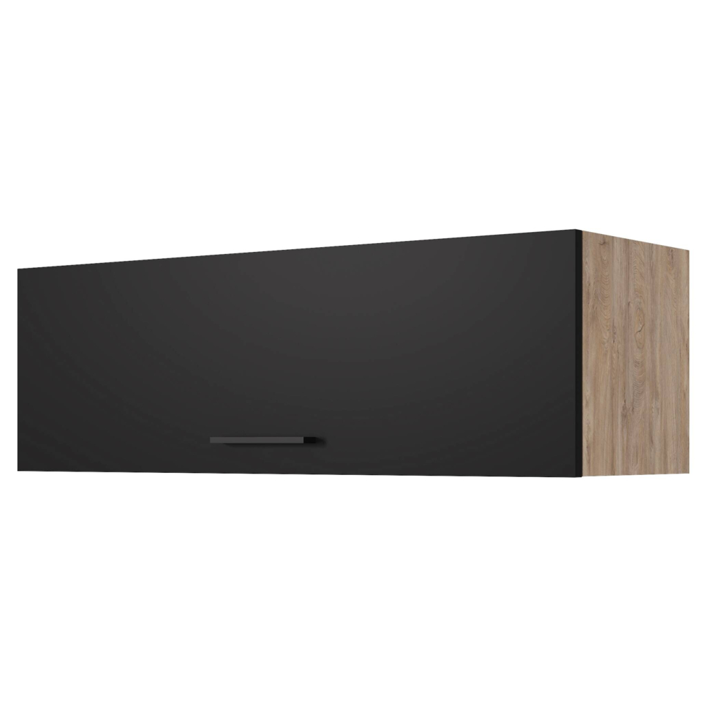 Hängeschrank Capri schwarz matt B/H/T: ca. 100x32x32 cm