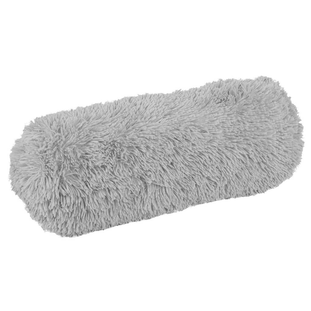 Nackenrolle Billy silber Polyester B/D: ca. 40x15 cm