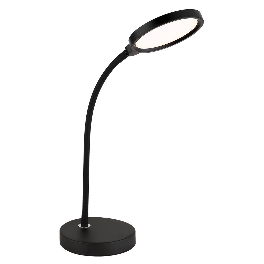GLOBO LED-Tischleuchte schwarz Kunststoff Metall B/H/T: ca. 15x28x43 cm 1 Brennstellen