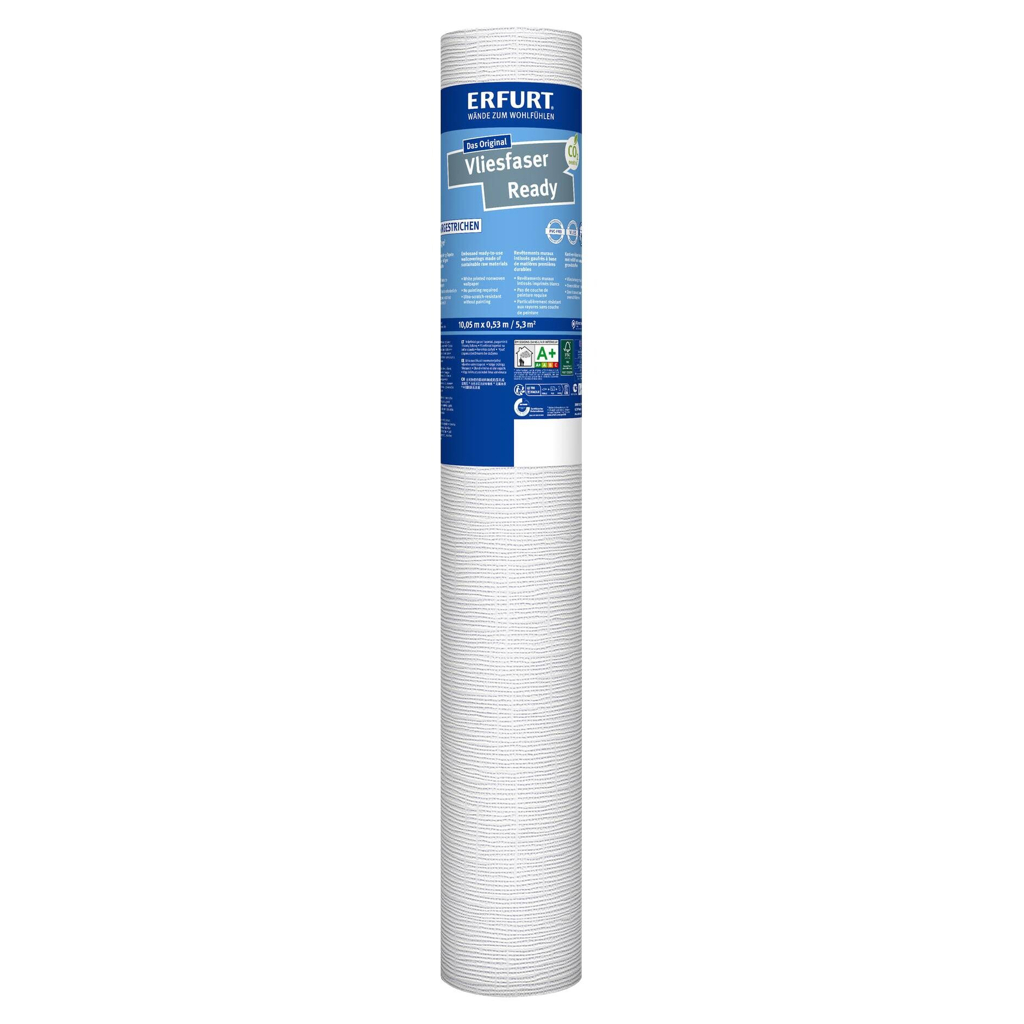 Erfurt Vliestapete Ready 302 weiß B/L: ca. 53x1005 cm