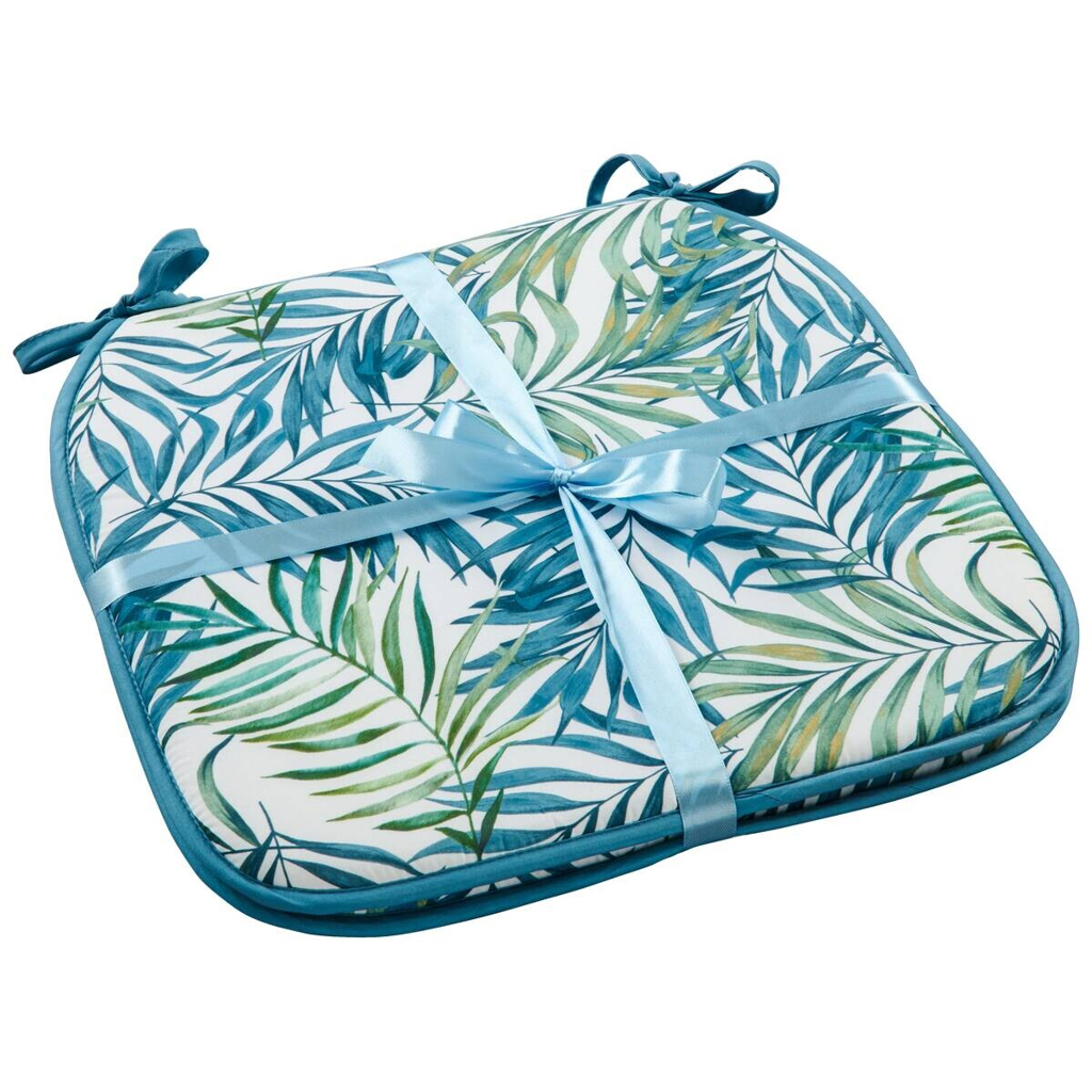 Stuhlkissen grün Polyester B/L/S: ca. 38x38x1 cm