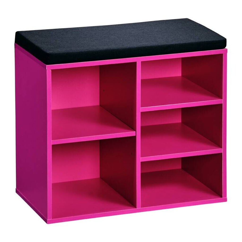 Kesper Schuhregal pink Spanplatte B/H/T: ca. 51,5x48x29,5 cm