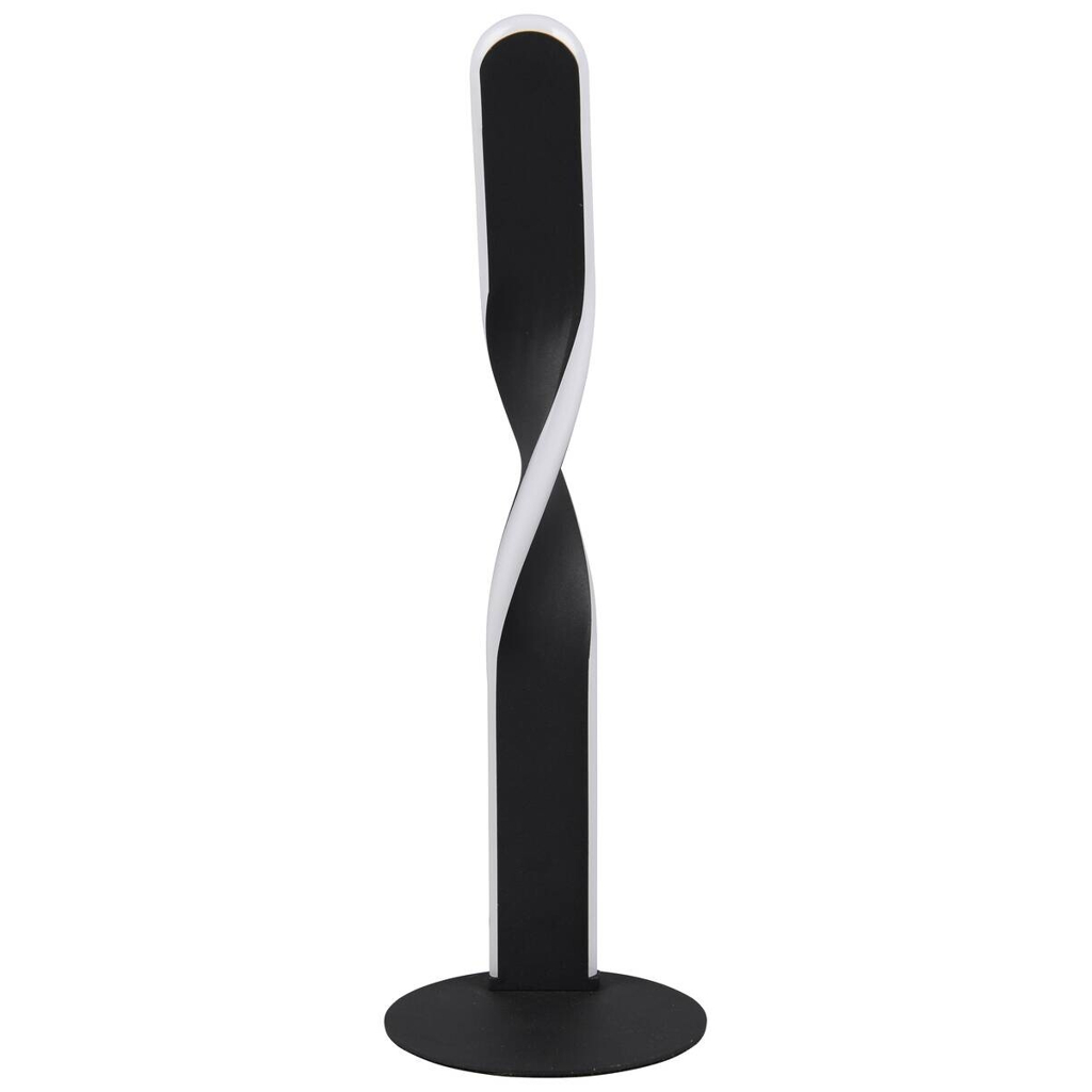 Reality LED-Tischlleuchte Ginko mattschwarz Metall H: ca. 40,5 cm 1 Brennstellen
