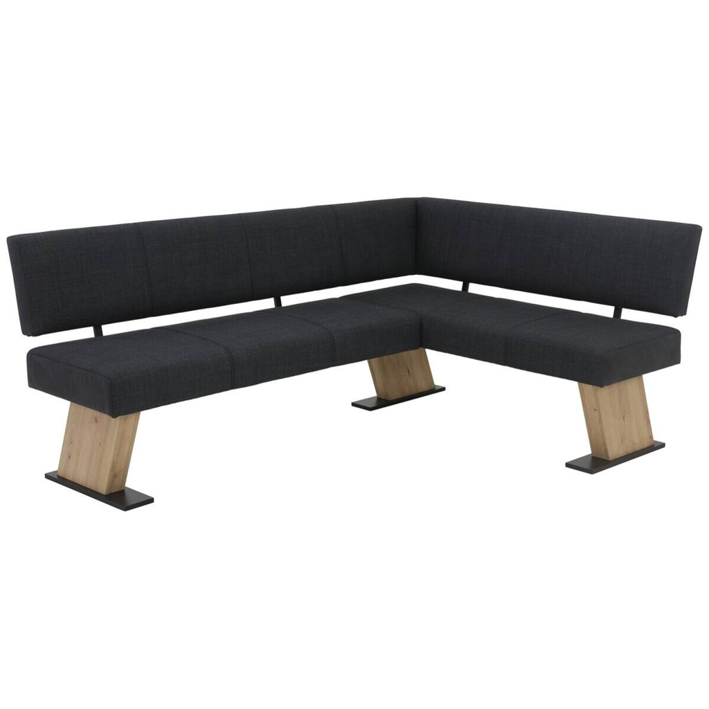 Eckbank Lyon anthrazit B/H/T: ca. 203x91x148 cm