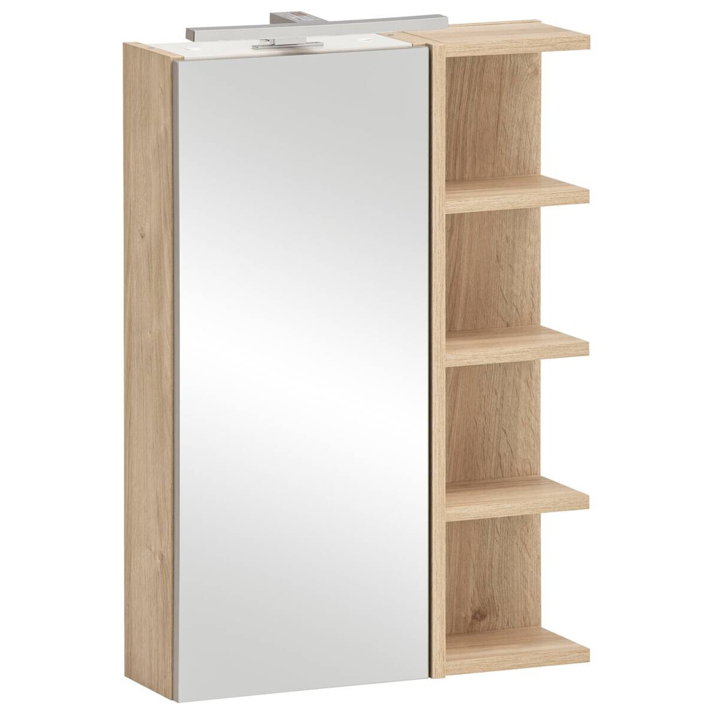 Spiegelschrank Mads Eiche Nachbildung B/H/T: ca. 49,7x74,4x16 cm