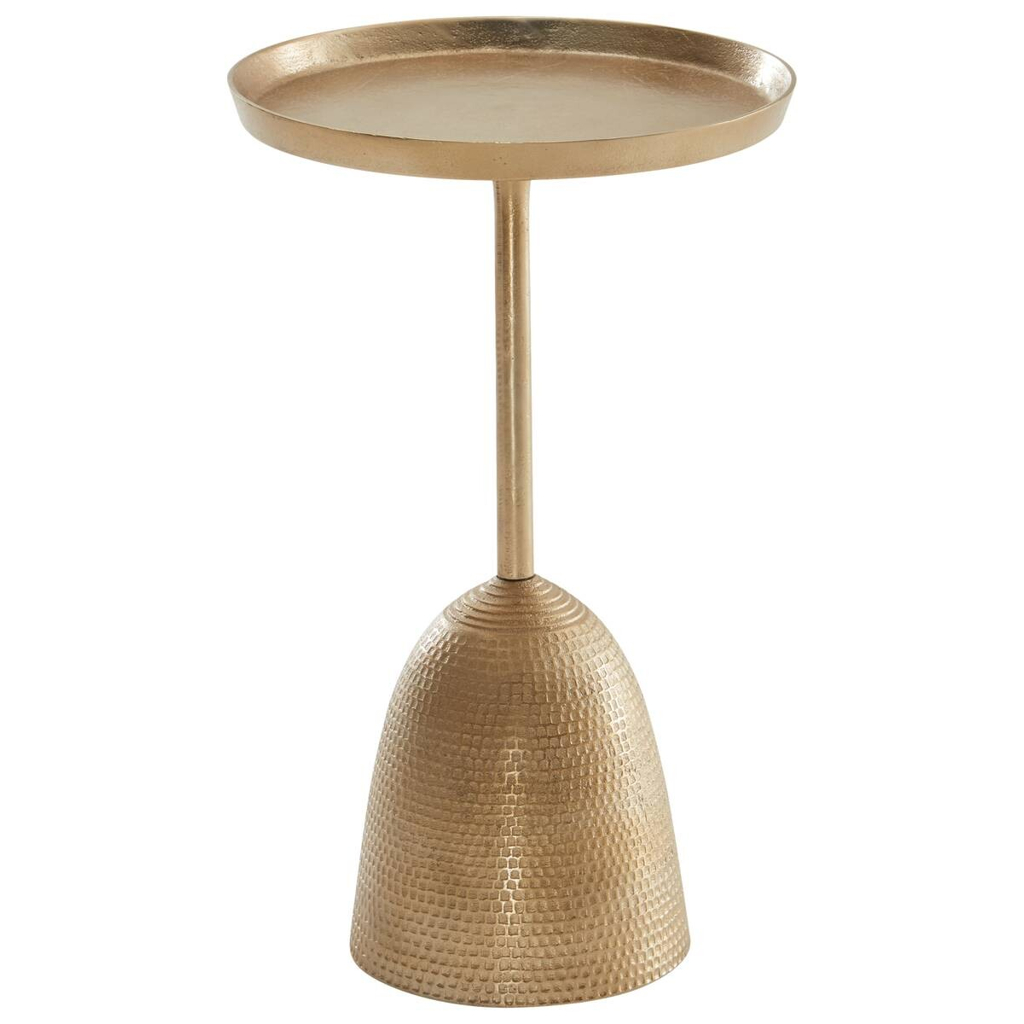 Beistelltisch gold B/H/T: ca. 33x53x33 cm