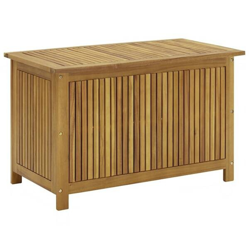 vidaXL Aufbewahrungsbox braun Akazie B/H/T/L: ca. 50x58x50x90 cm