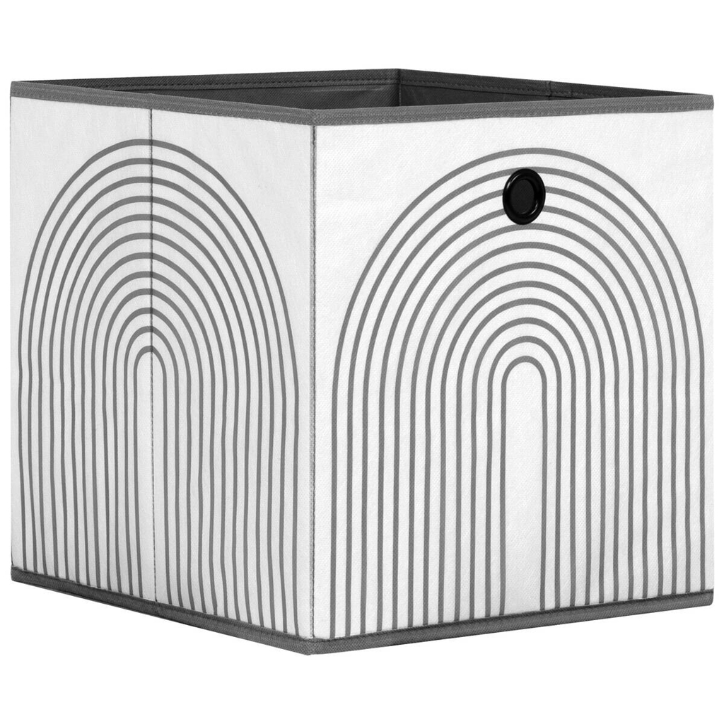 Motivbox Motivbox 1 weiß grau B/H/T: ca. 32x32x32 cm