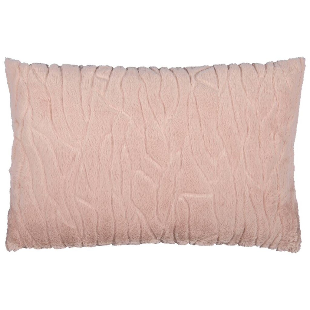 Dekokissen rosé Polyester B/L: ca. 60x40 cm