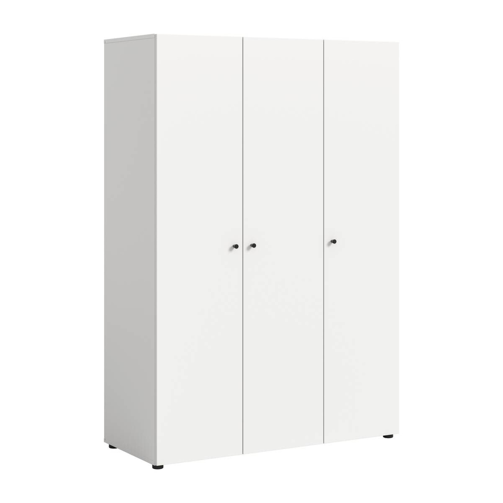 Kleiderschrank DARWIN weiß B/H/T: ca. 120x176x51 cm