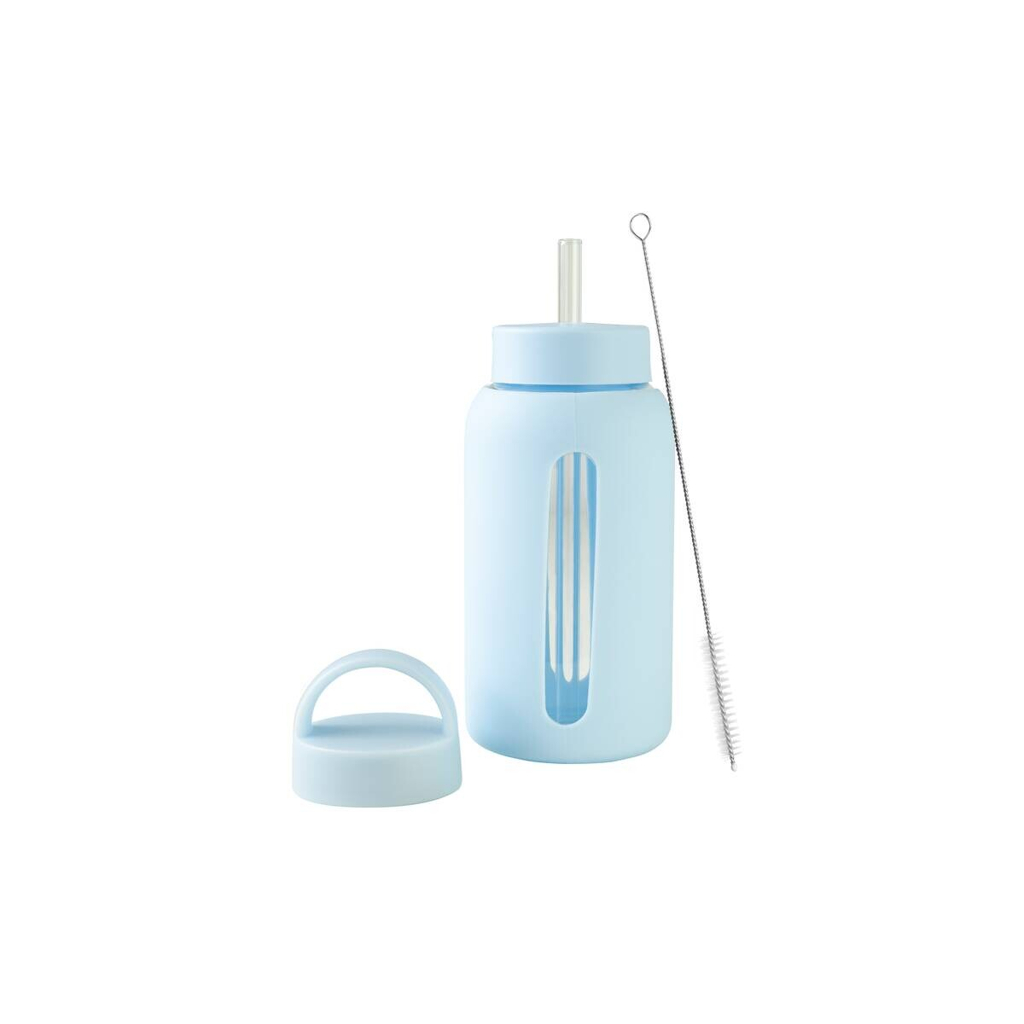Isolierflasche blau Kunststoff