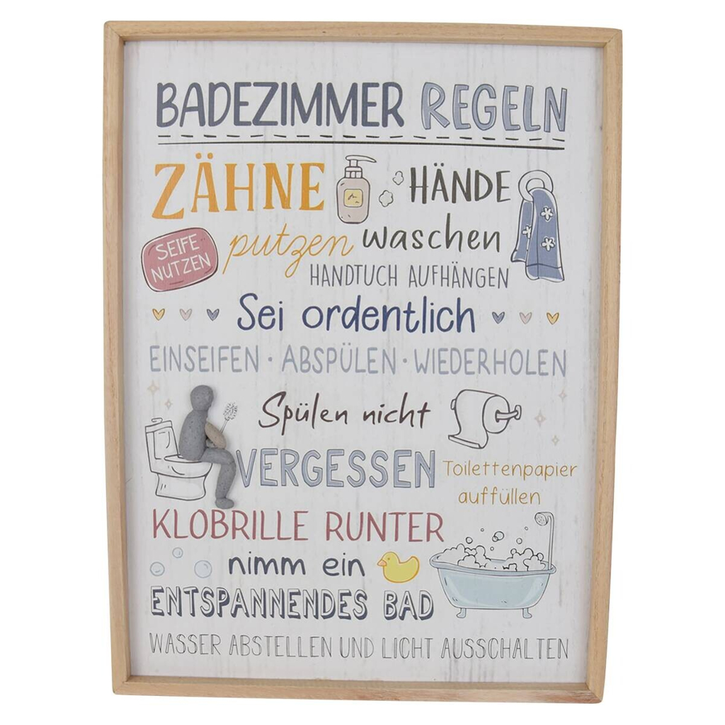 Bilder natur Holz H: ca. 40 cm