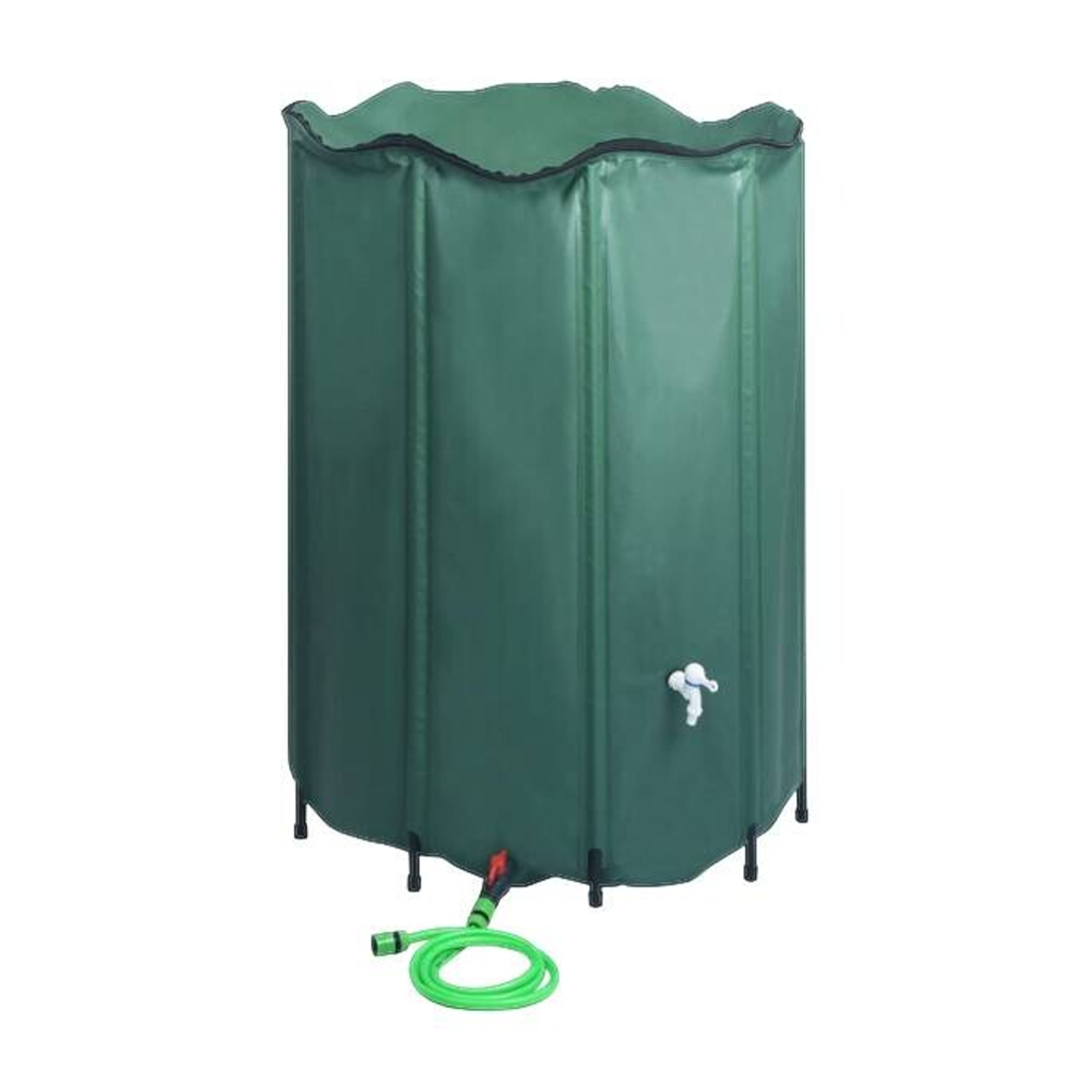 vidaXL Wassertonne grün