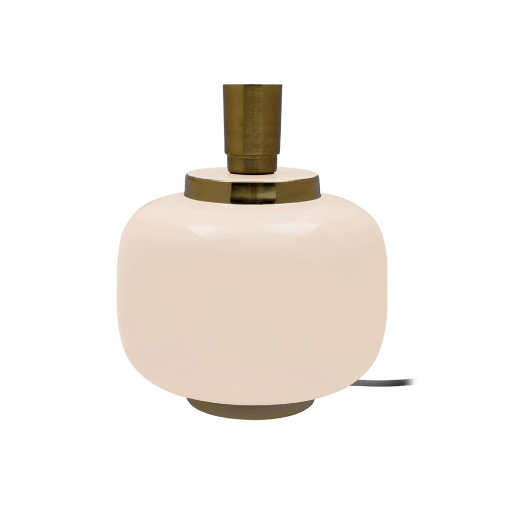 Kayoom Tischleuchte gold rosa Eisen B/H/L: ca. 20x25x20 cm E27 1 Brennstellen