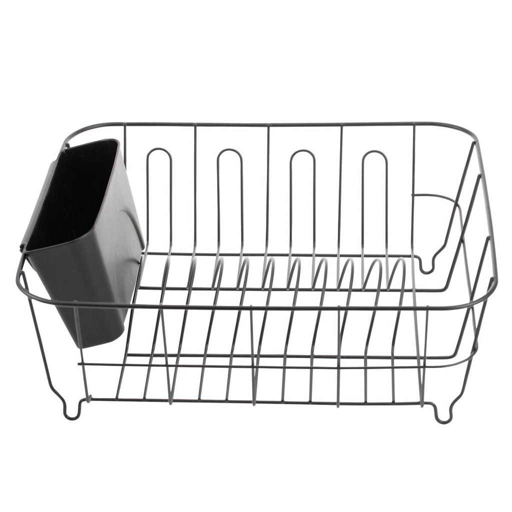 POCOline Geschierrkorb schwarz Kunststoff B/H/L: ca. 33x13x36,5 cm