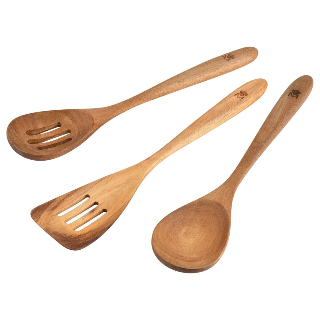 MASTERPRO Küchenwerkzeug-Set SMART braun Holz