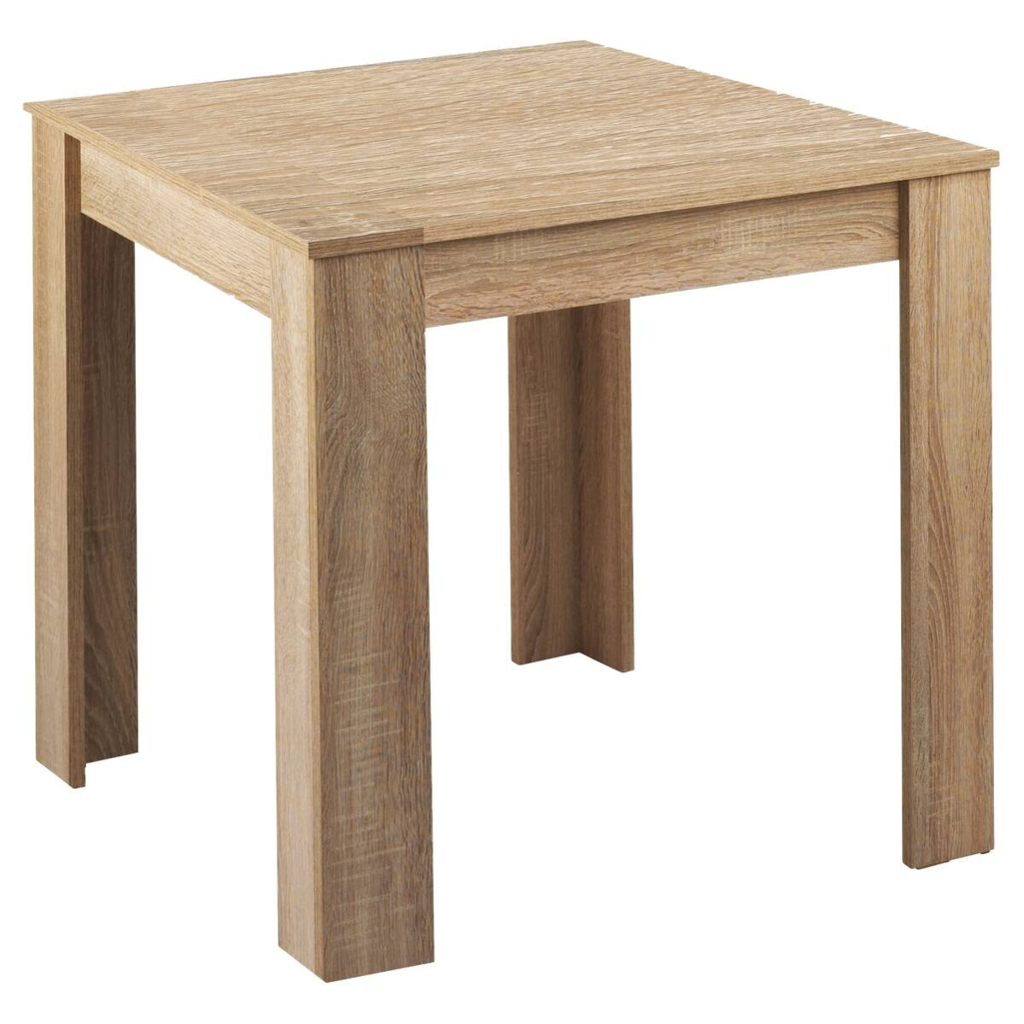 Tisch NEPAL Eiche Nachbildung B/H/T: ca. 80x75x80 cm