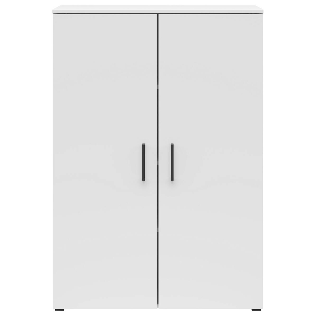 Kommode Multi-Stauraum Typ 31 weiß B/H/T: ca. 80x115x40 cm