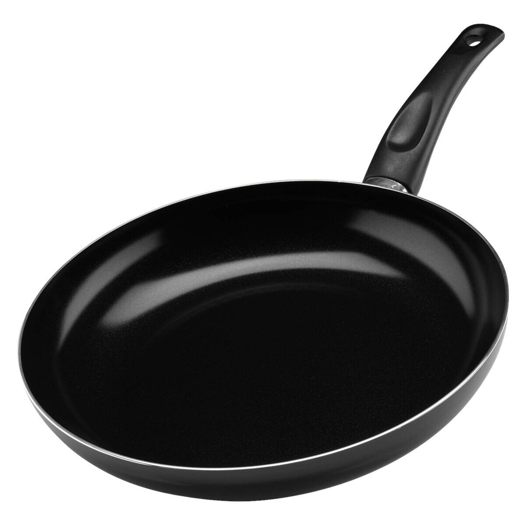 Pfannenset schwarz Aluminium 2 tlg.