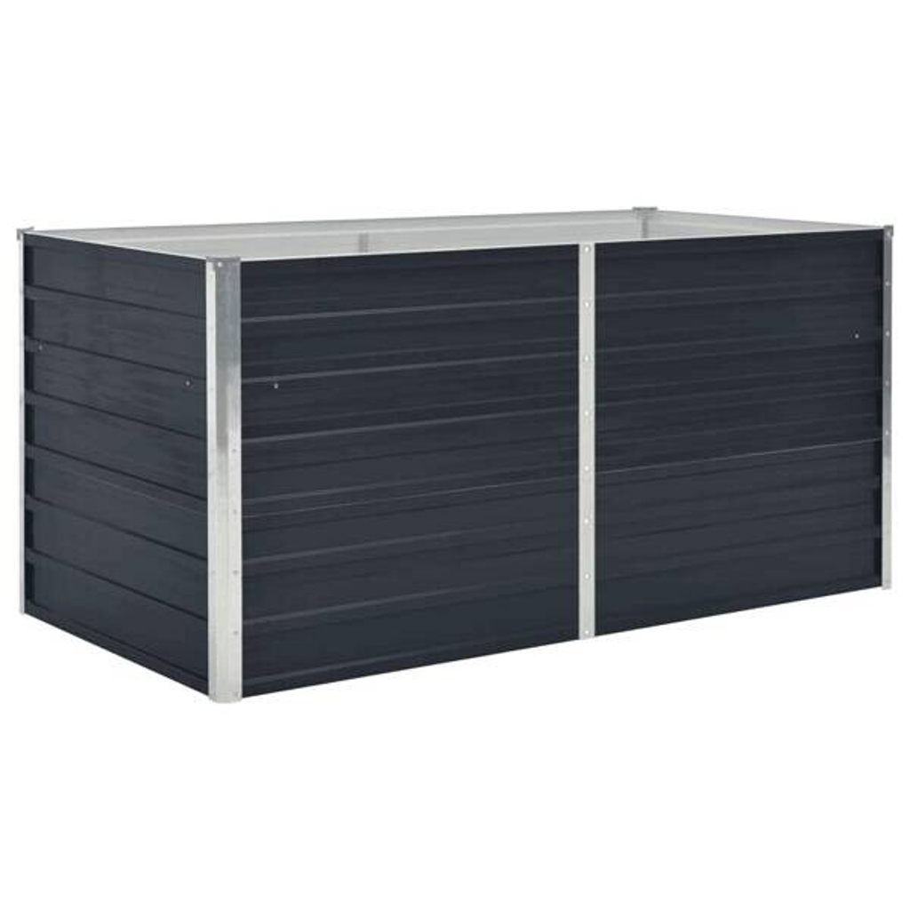 Hochbeet anthrazit Metall B/H/L: ca. 80x45x160 cm