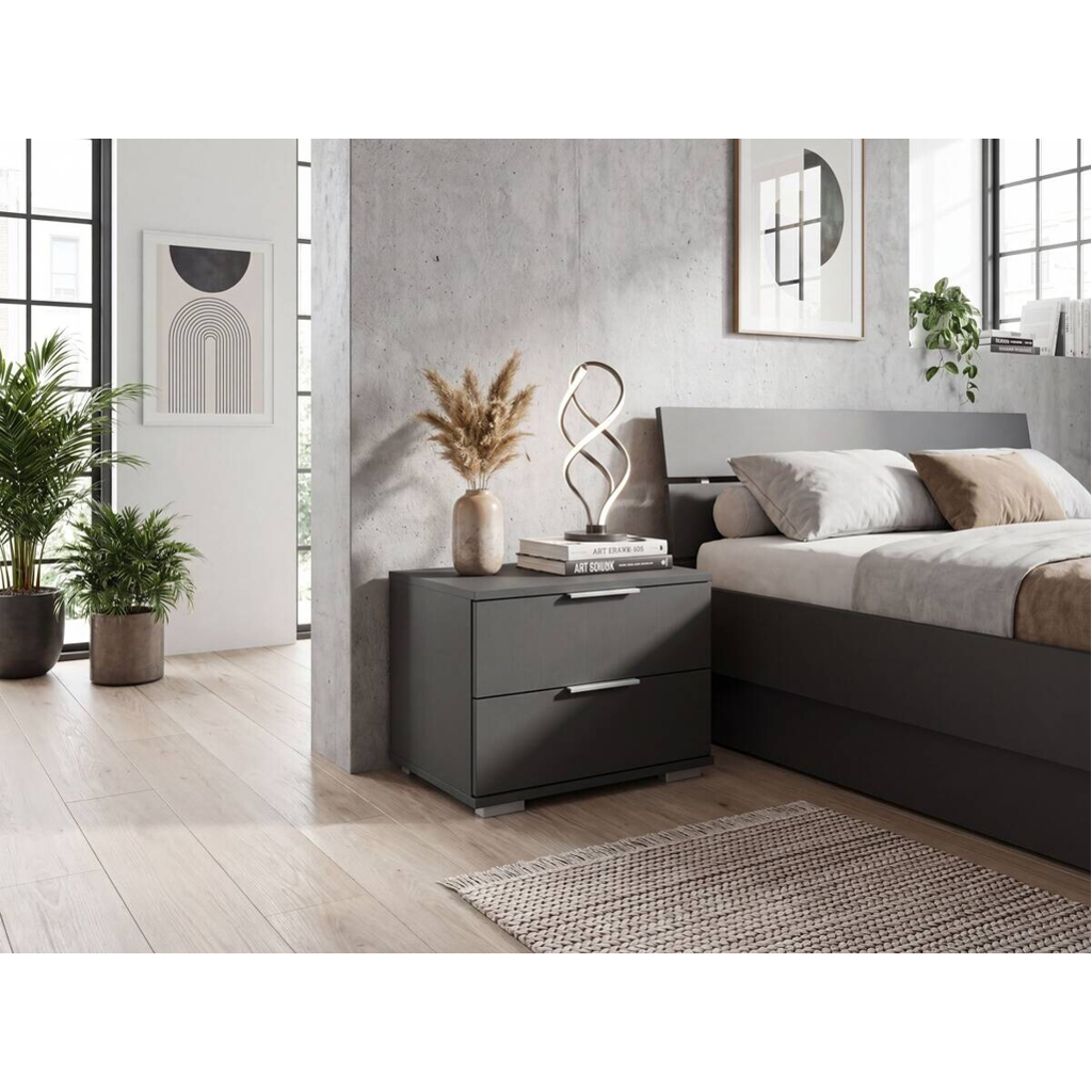 Nachtkonsole Easy Plus Graphit B/H/T: ca. 52x40x38 cm