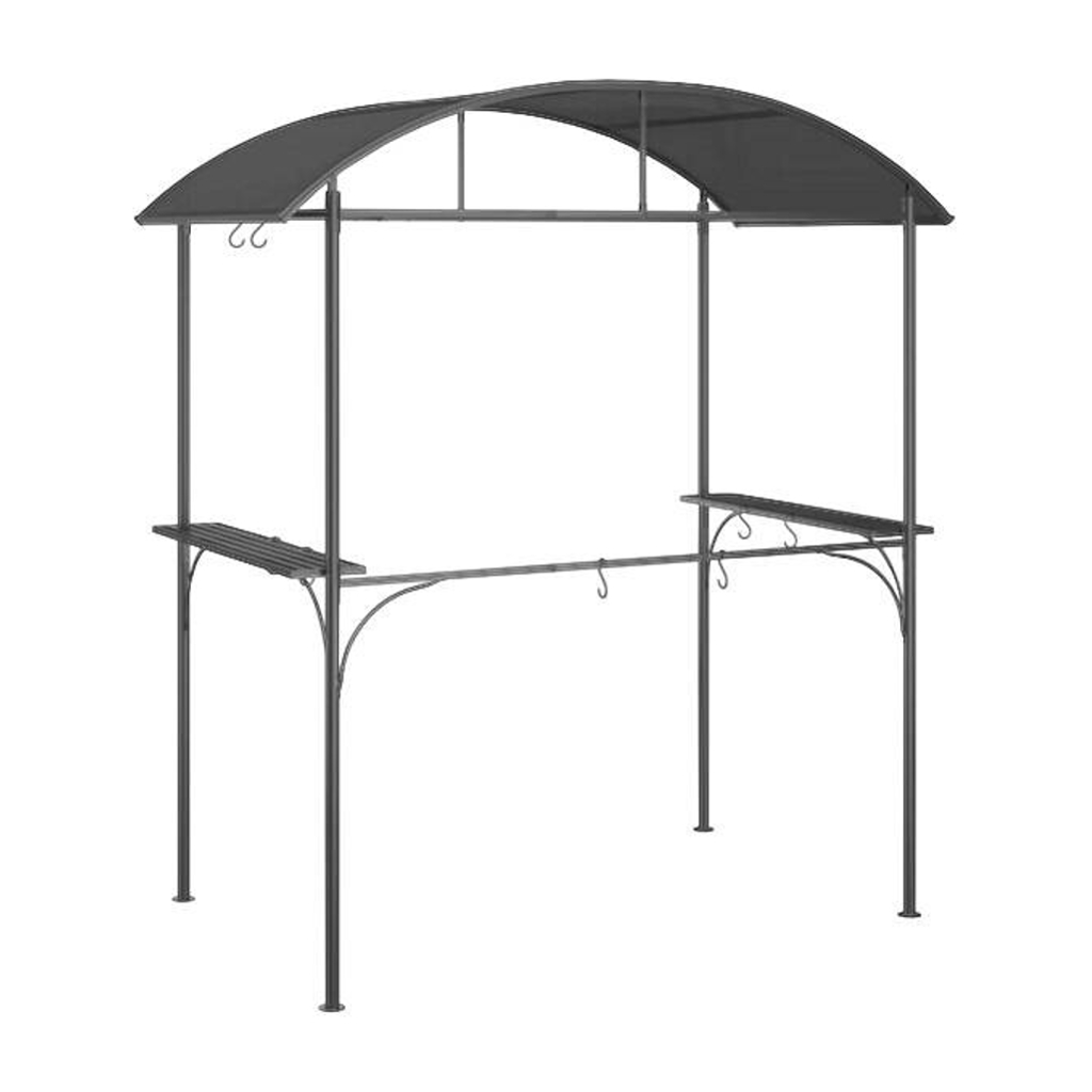 vidaXL Pavillon anthrazit Stahl B/H/T/L: ca. 115x230x115x220 cm