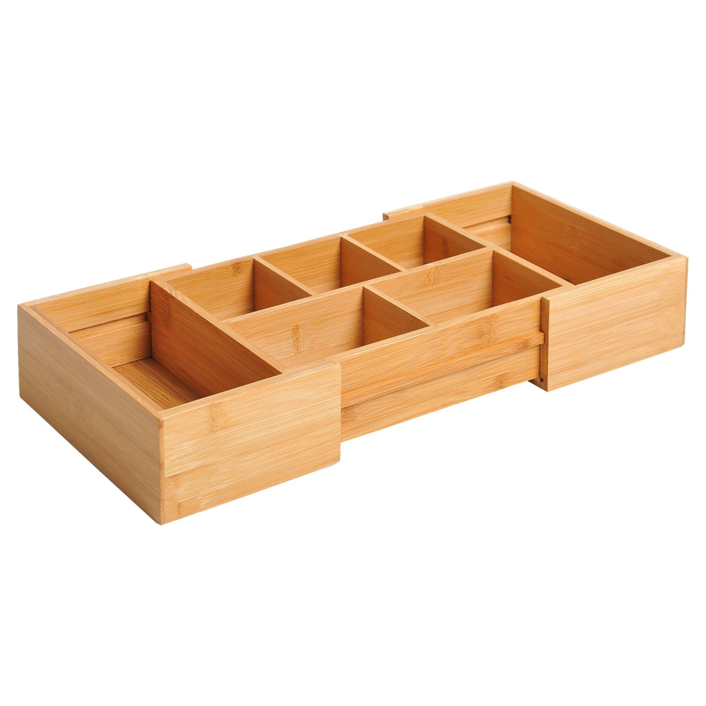 Aufbewahrungsbox 833-470 natur Bambus B/H/T: ca. 24,6x17,6x7 cm