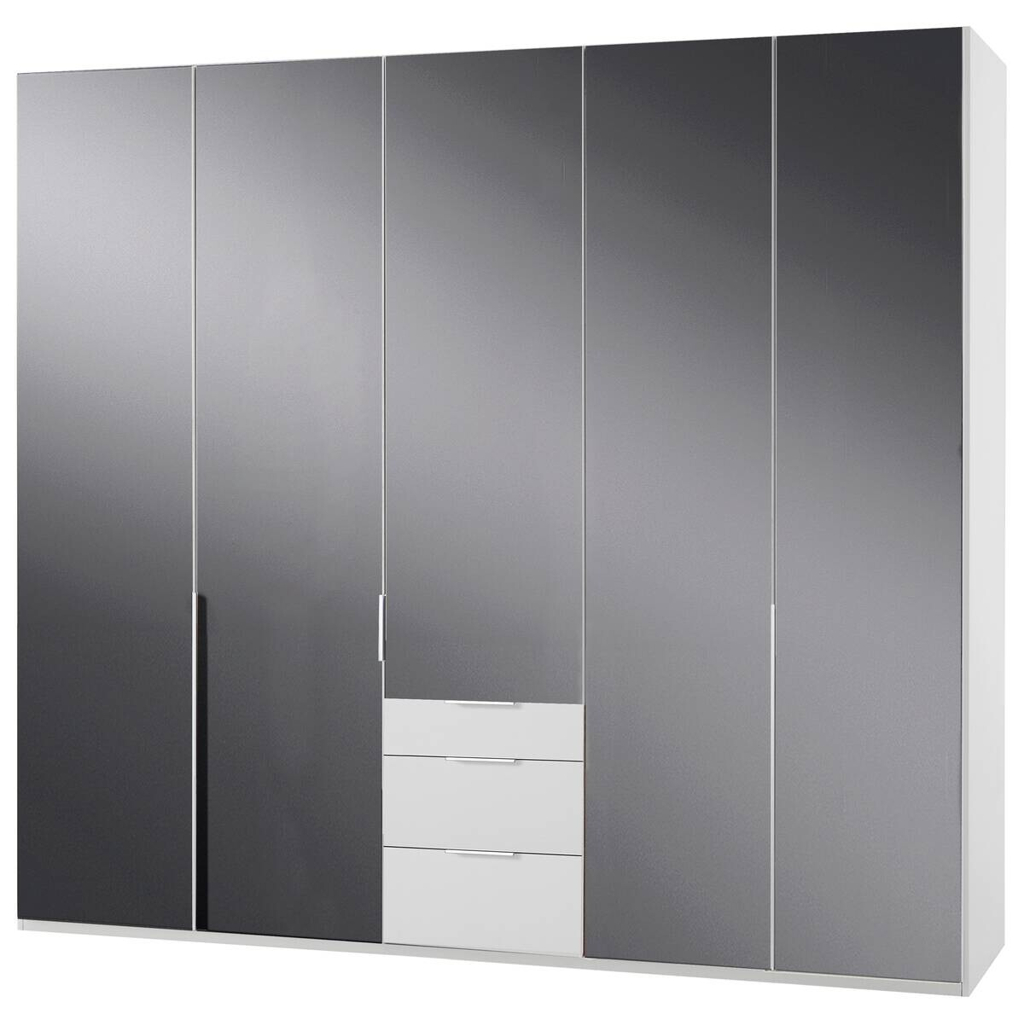 Kleiderschrank New York C Alpinweiß B/H/T: ca. 225x236x58 cm