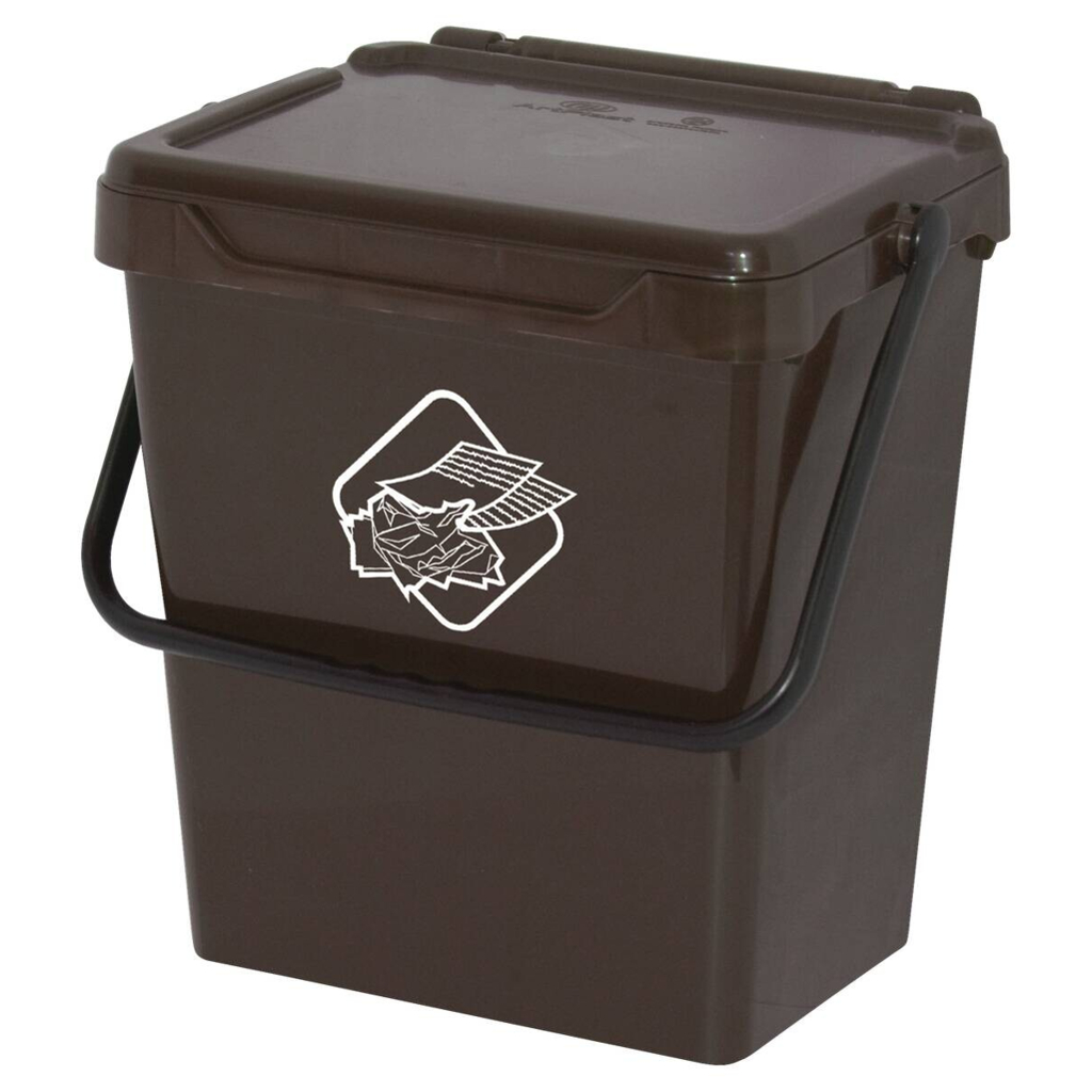 Eco-Logico Eimer braun Polypropylen B/H/L: ca. 30,5x39x40 cm