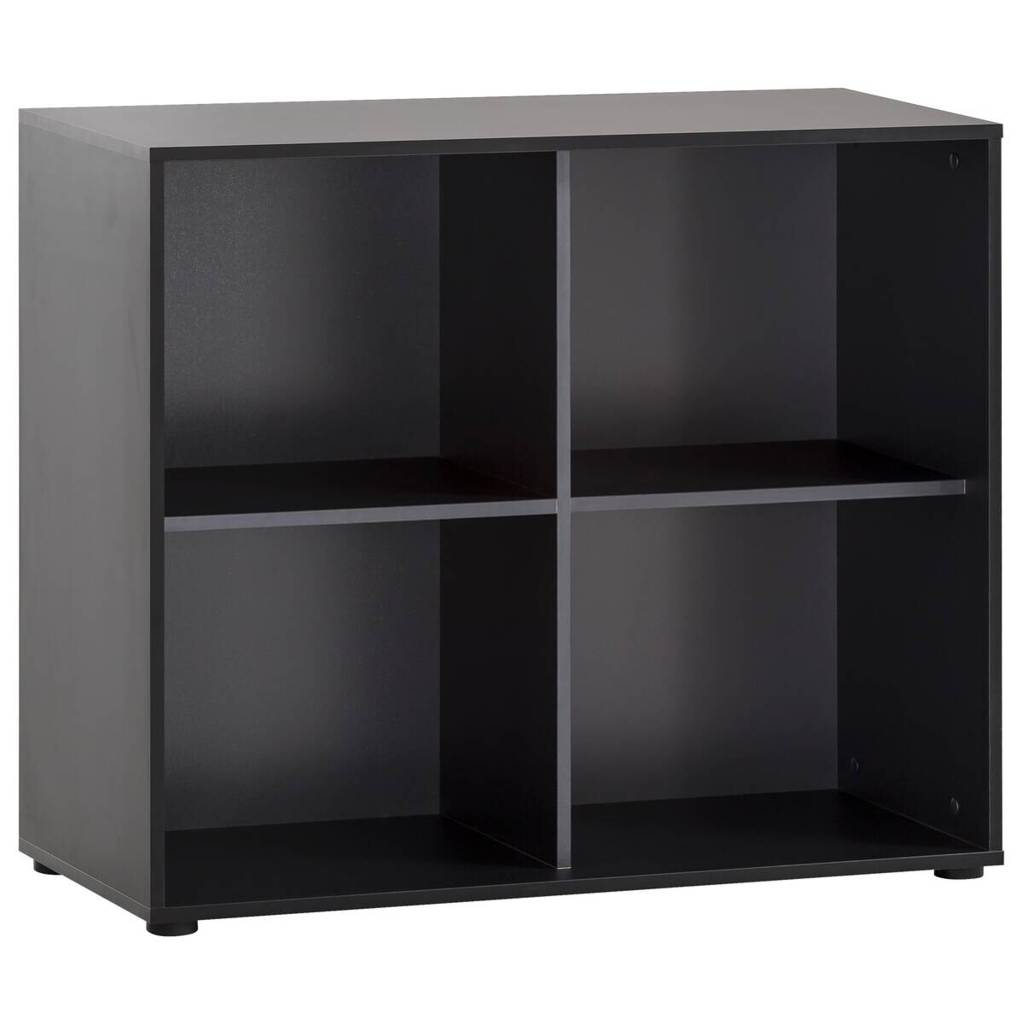Regal Hank schwarz matt B/H/T: ca. 100,1x83,6x41 cm