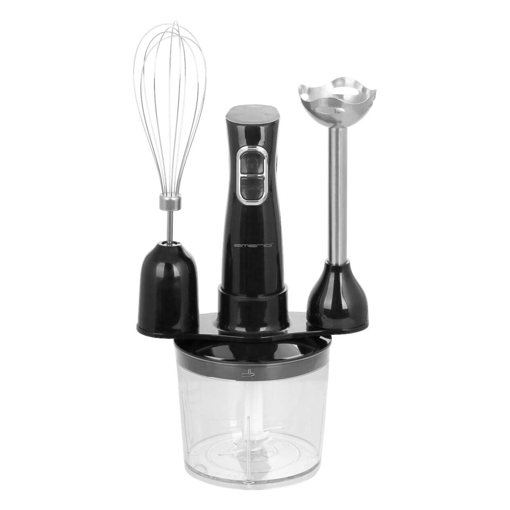 Emerio Stabmixer HB-128185.1 schwarz Kunststoff Edelstahl B/H/L: ca. 6x36x6 cm