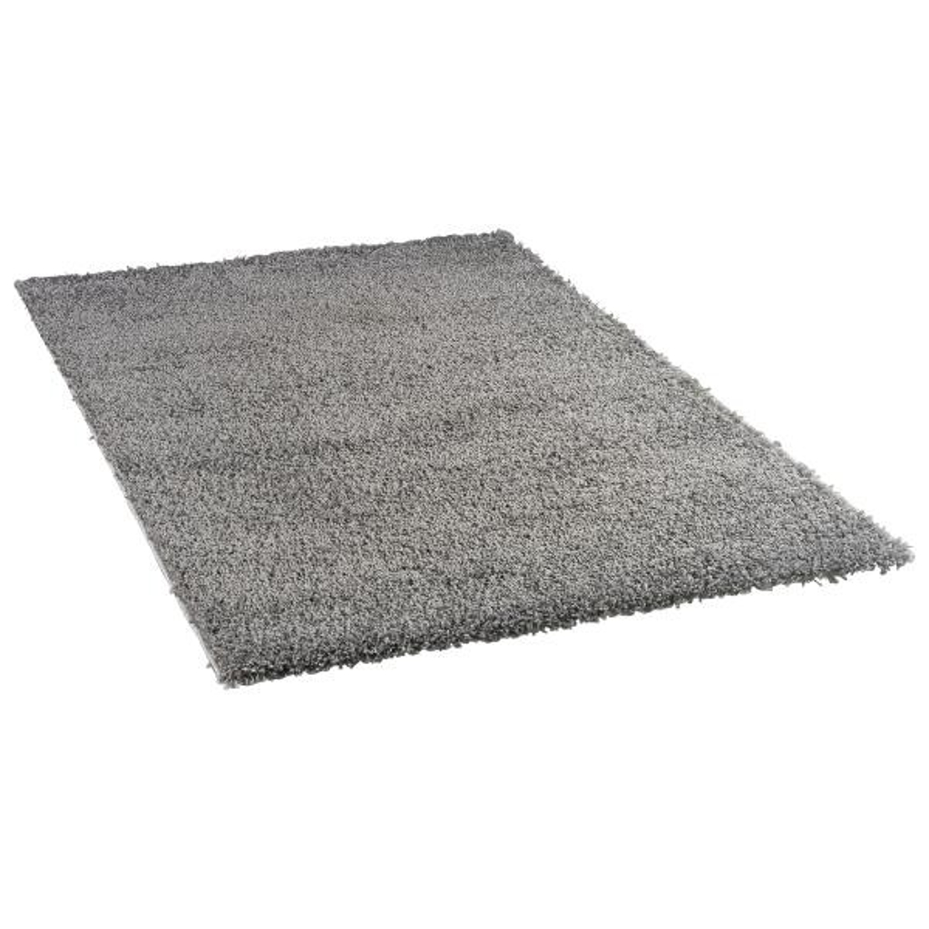 Hochflorteppich Smile grau B/L: ca. 120x170 cm