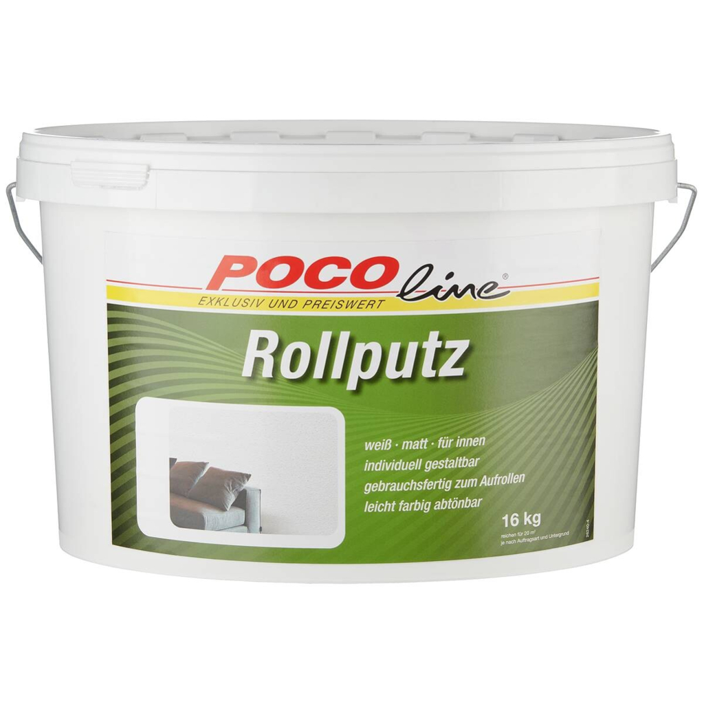 POCOline Rollputz weiß ca. 16 l