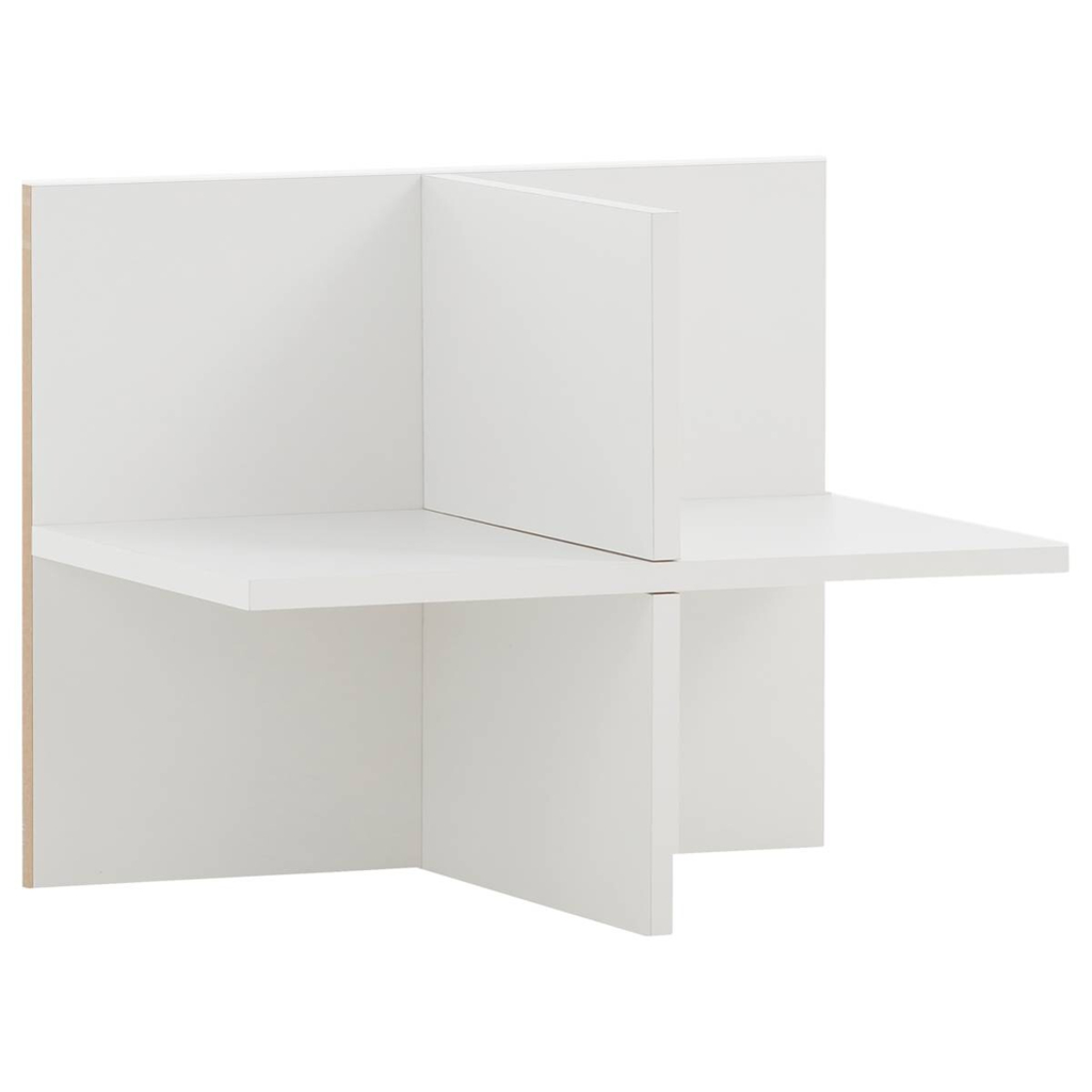 Regal Serie 400 perlweiß Optik B/H/T: ca. 47,5x38,4x32,8 cm