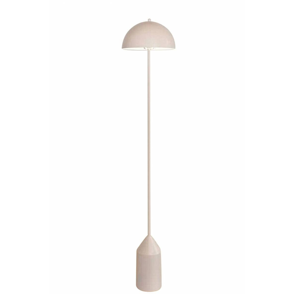 Opviq Stehlampe weiß Metall B/H/T/L/D: ca. 40x160x40x40x40 cm E27 1 Brennstellen
