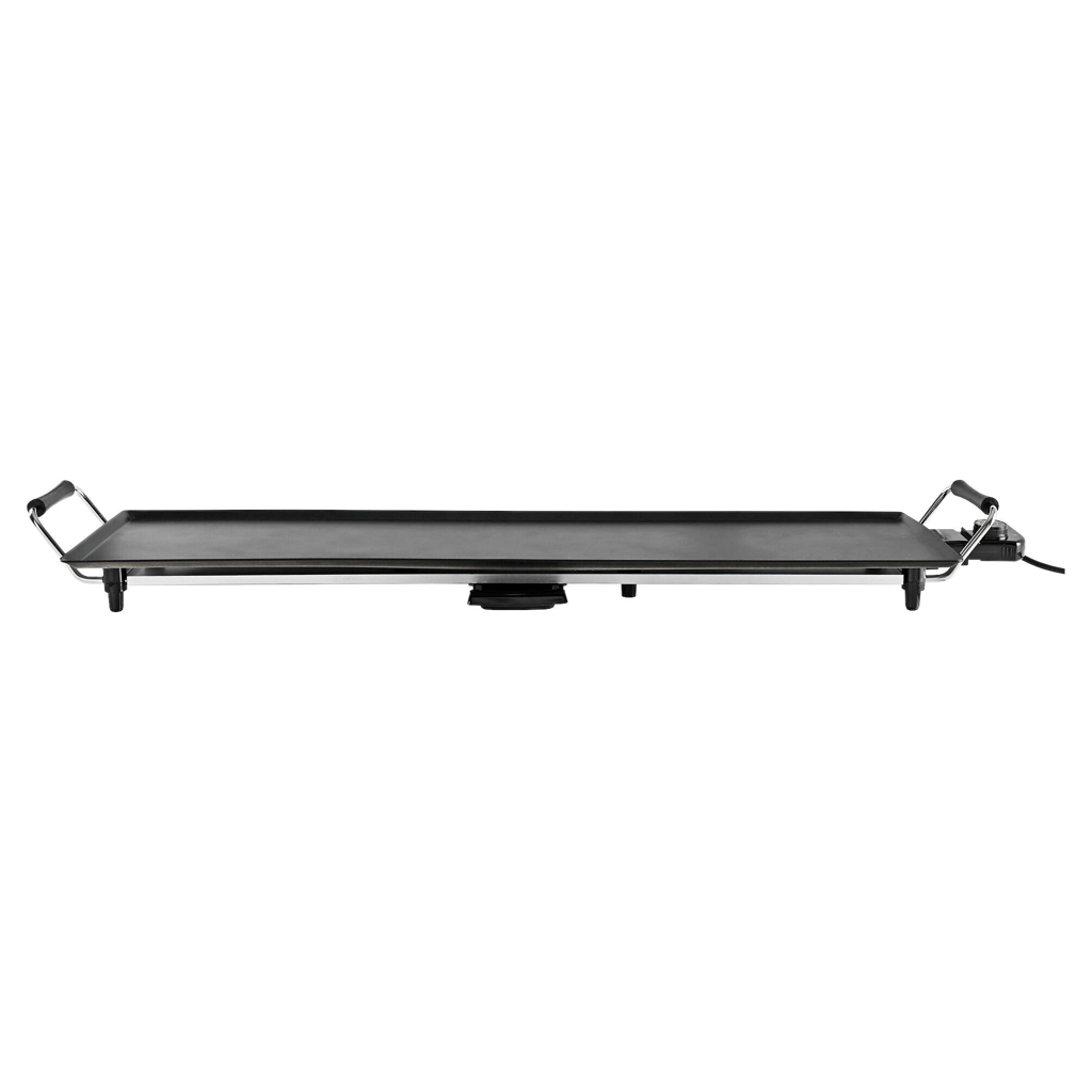 Nedis Elektrogrill schwarz Metall B/H/L: ca. 101,5x11,3x26,5 cm