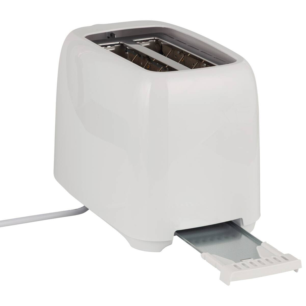 POCOline Toaster weiß Kunststoff B/H/L: ca. 14,5x16,8x25 cm