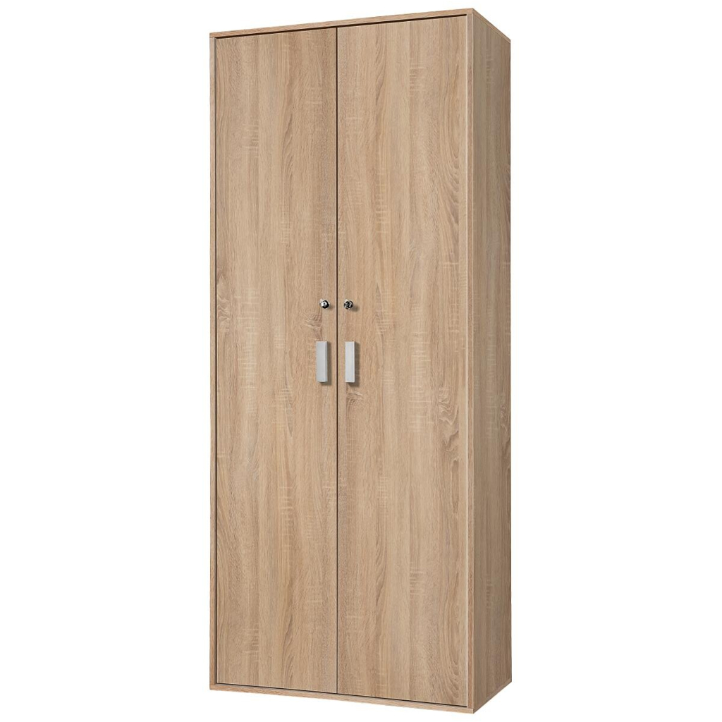 Aktenschrank Kreta Eiche Sonoma Nachbildung B/H/T: ca. 75x190x39 cm