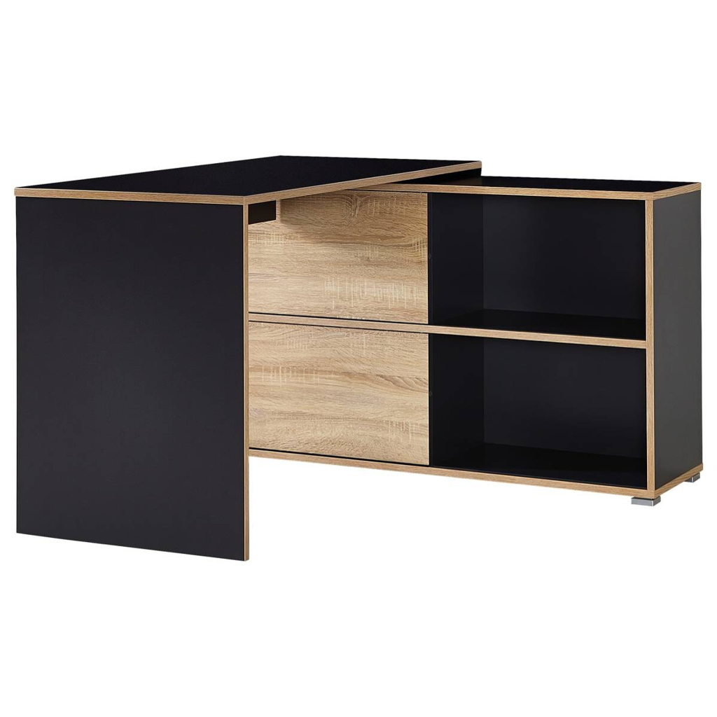 Schreibtisch anthrazit B/H/T: ca. 120x76x120 cm