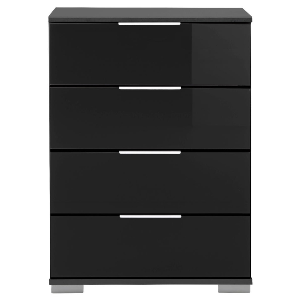 Nachtkonsole Easy Plus Graphit schwarz B/H/T: ca. 52x74x38 cm